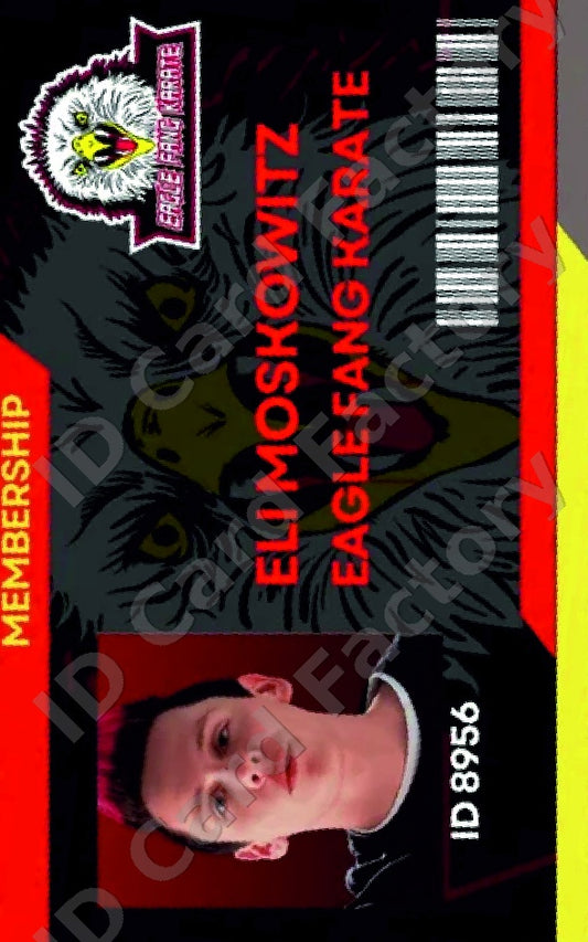 Eli Moskowitz | Eagle Fang Karate ID Card | ID Card Factory