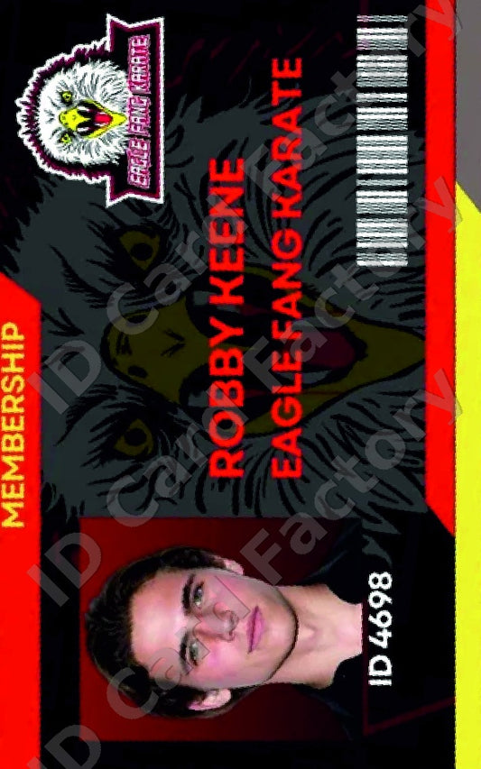 Robby Keene | Eagle Fang Karate ID Card | ID Card Factory