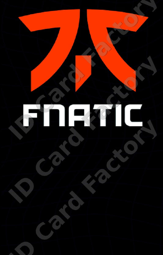 Fnatic Esports Fan Card | | ID Card Factory