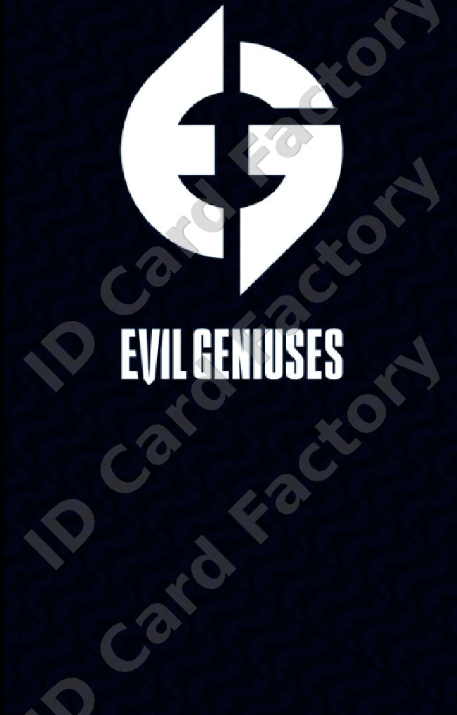Evil Geniuses Esports Fan Card | | ID Card Factory