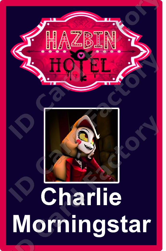 Charlie Morningstar | Hazbin Hotel ID Card | ID Card Factory
