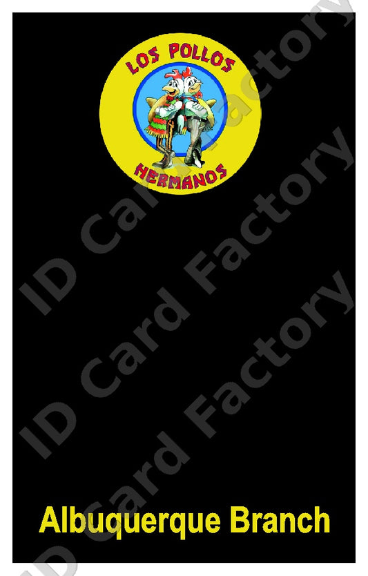 Los Pollos Hermanos ID Card | Personalised | ID Card Factory