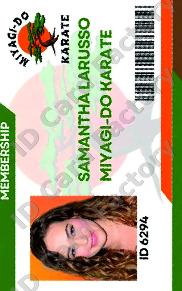 Samantha LaRusso | Miyagi-Do Karate ID Card | ID Card Factory