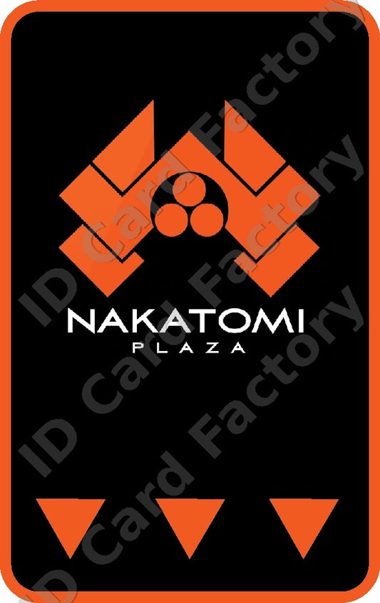 Nakatomi Plaza Key Card | Die Hard | ID Card Factory