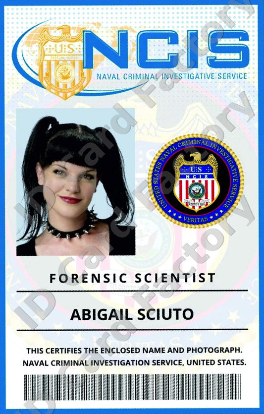 Abby Sciuto | NCIS ID Card | ID Card Factory