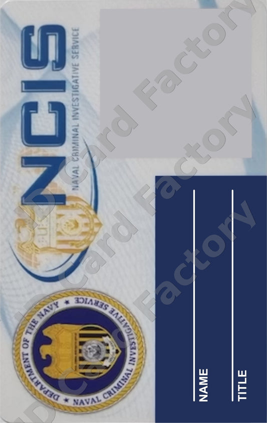 NCIS Agent ID Card | Personalised | ID Card Factory