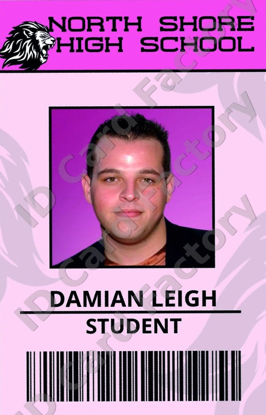 Damian Leigh | Mean Girls North Shore High School ID Card | ID Card Factory