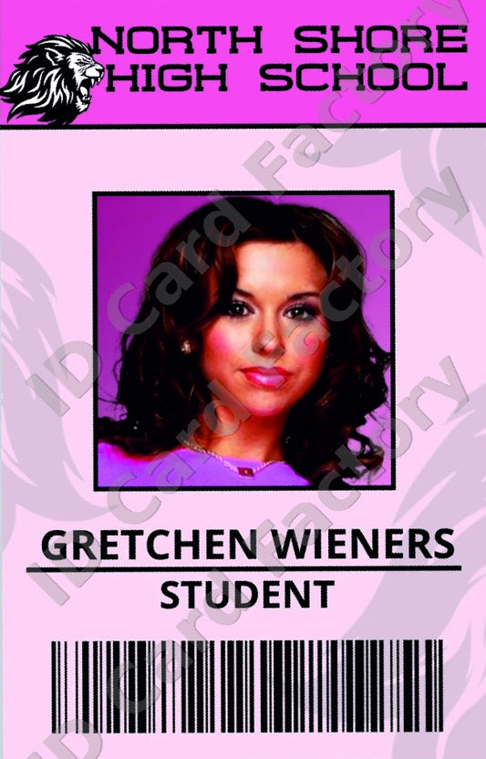 Gretchen Wieners | Mean Girls North Shore High School ID Card | ID Card Factory
