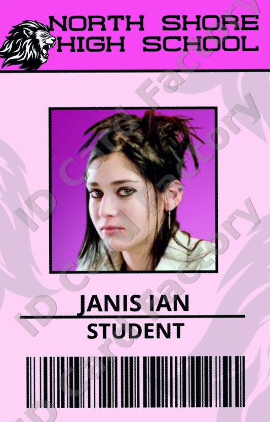 Janis Ian | Mean Girls North Shore High School ID Card | ID Card Factory