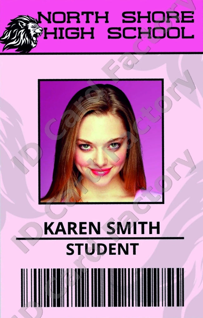 Karen Smith | Mean Girls North Shore High School ID Card | ID Card Factory