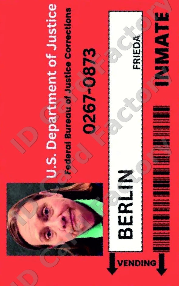 Lolly Berlin | Orange is the New Black Litchfield ID Card | ID Card Factory