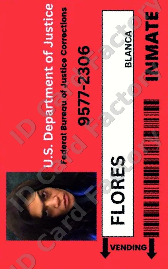 Maritza Flores | Orange is the New Black Litchfield ID Card | ID Card Factory