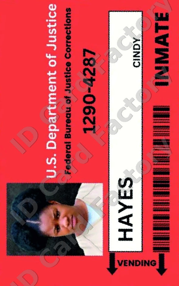Suzanne Hayes | Orange is the New Black Litchfield ID Card | ID Card Factory