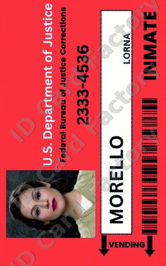 Lorna Morello | Orange is the New Black Litchfield ID Card | ID Card Factory