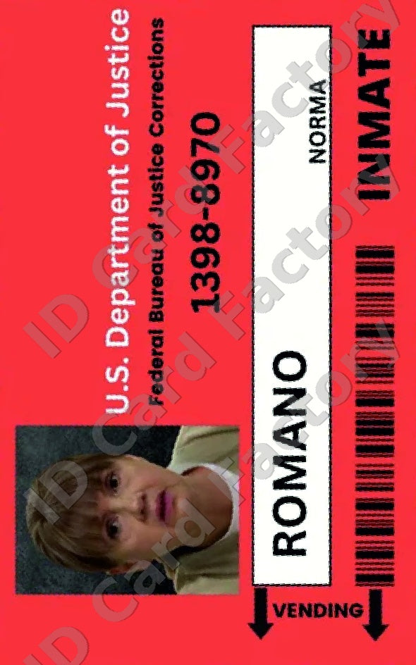Romano | Orange is the New Black Litchfield ID Card | ID Card Factory
