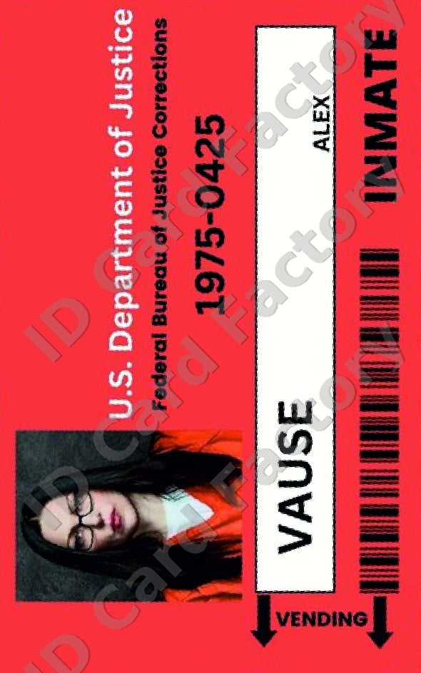 Alex Vause | Orange is the New Black Litchfield ID Card | ID Card Factory