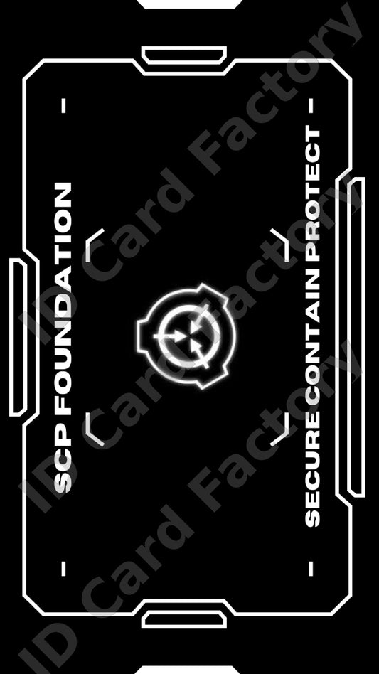 SCP Foundation Access Card | Personalised | ID Card Factory