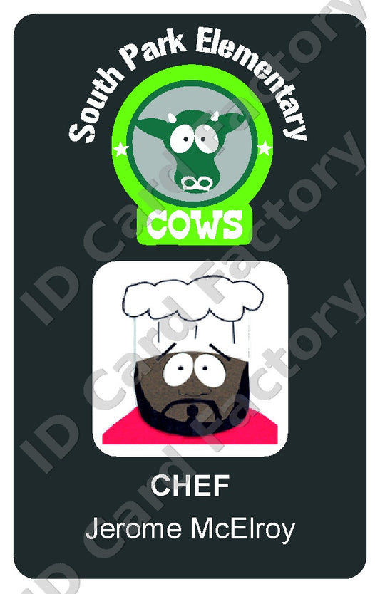 Chef | South Park Elementary Staff ID Card | ID Card Factory