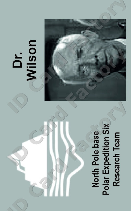 Dr Wilson | The Thing From Another World Polar Expedition ID Card | ID Card Factory