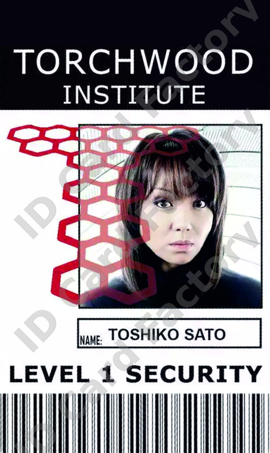 Toshiko Sato | Torchwood Institute ID Card | ID Card Factory